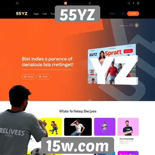 Análise das funcionalidades do site 55YZ